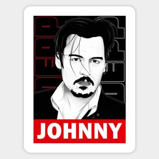 Johnny Depp Sticker